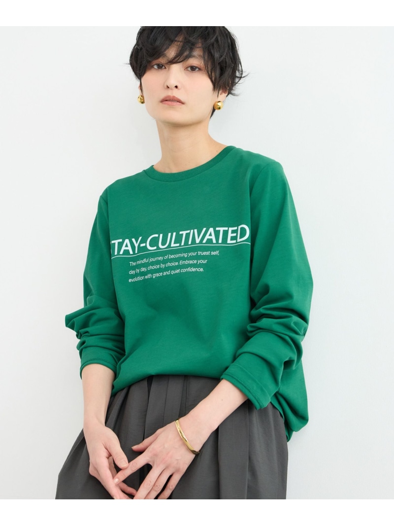 スタンダードプリントT BARNYARDSTORM バンヤードストーム トップス カットソー・Tシャツ グレー グリーン ホワイト【送料無料】[ Fashion]