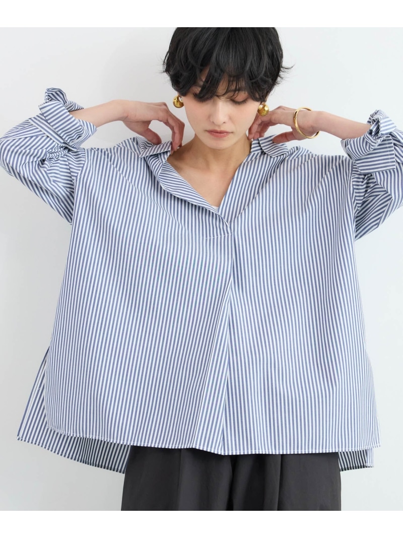 【SALE／30%OFF】スタンダードスキッパーシャツ【当たること冷感・UVとり捨てる】 BARNYARDSTORM バンヤードストーム トップス プルオーバー・トップ 白いこと 青み【RBA_E】【貨物輸送無料】[ Fashion]