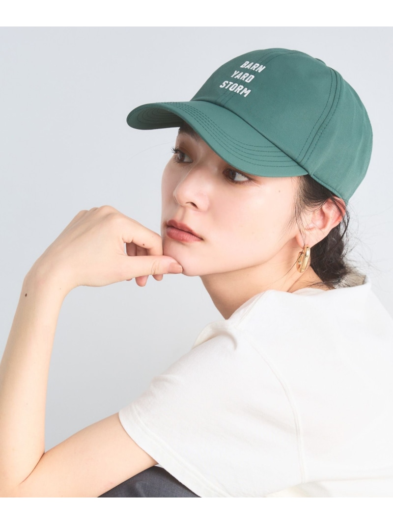 BYS刺繍ロゴCAP BARNYARDSTORM バンヤードストーム 帽子 キャップ グリーン ホワイト ブラウン【送料無料】[ Fashion]