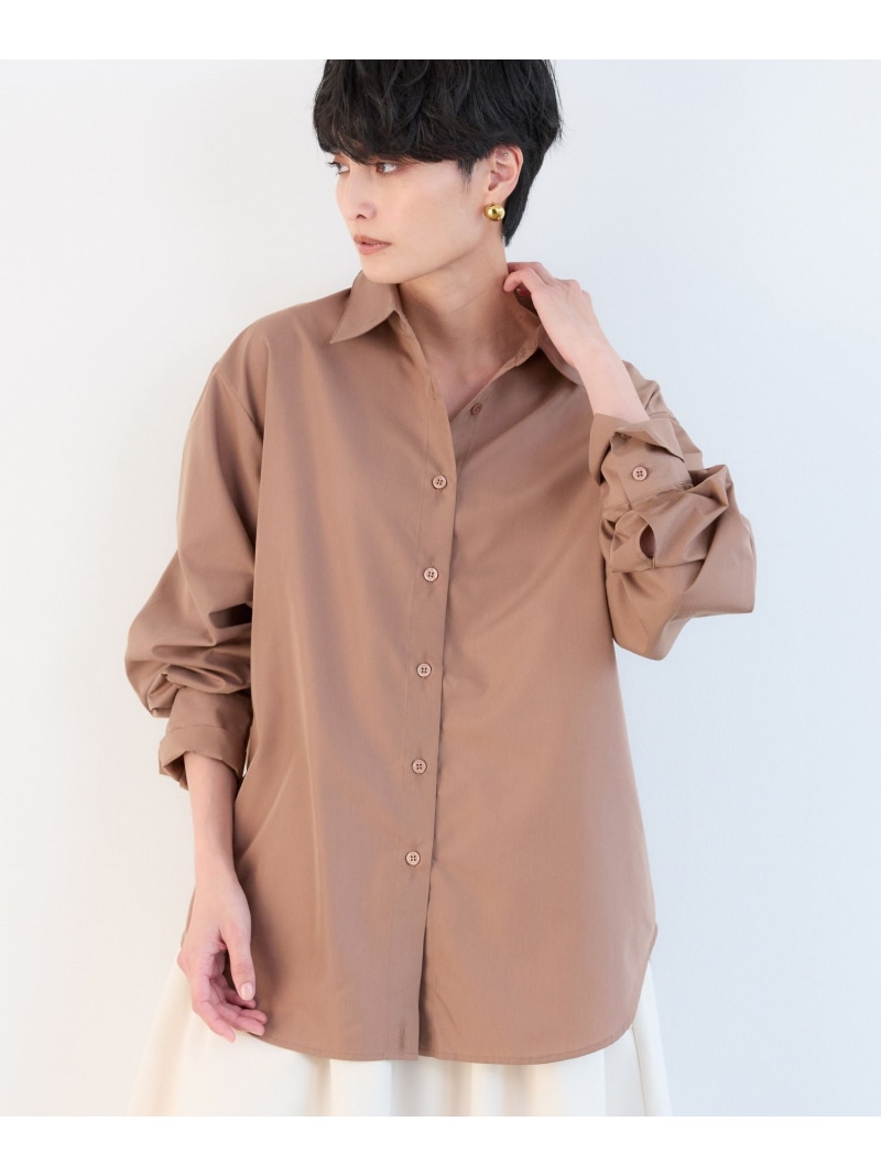 【SALE／20%OFF】2WAYカシュクールシャツ / マシンウォッシャブル BARNYARDSTORM バンヤードストーム トップス シャツ・ブラウス ベージュ【RBA_E】【送料無料】[ Fashion]｜BARNYARDSTORM 8,923円
