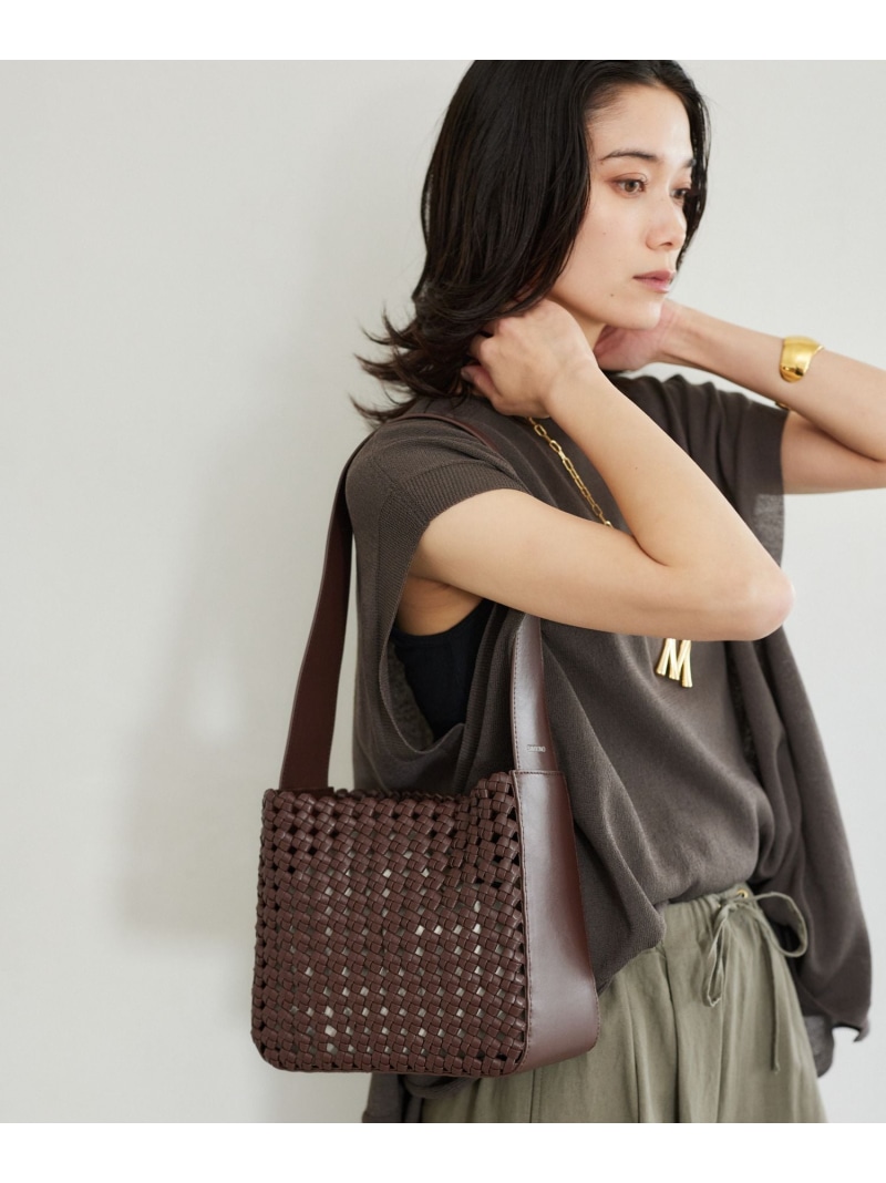 【SALE／30%OFF】SINBONO(シンボノ) / 編み込みショルダーBAG【一部店舗限定カラー】 BARNYARDSTORM バンヤードストーム バッグ ショルダーバッグ ブラウン【RBA_E】【送料無料】[ Fashion]