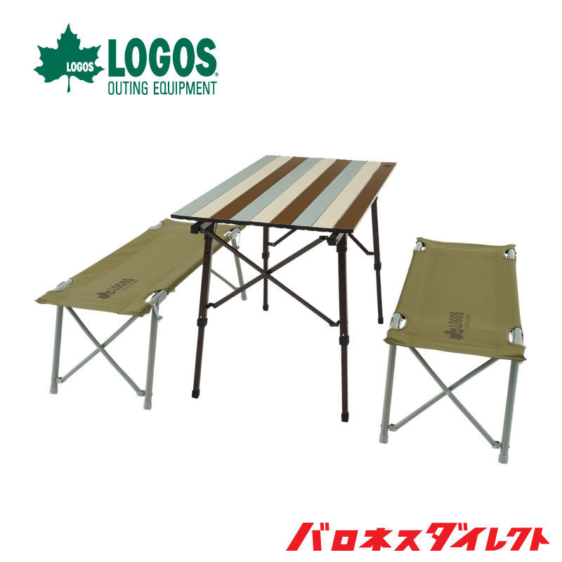 楽天市場】LOGOS ロゴス Old Wooden 丸洗いカートテーブルセット2 