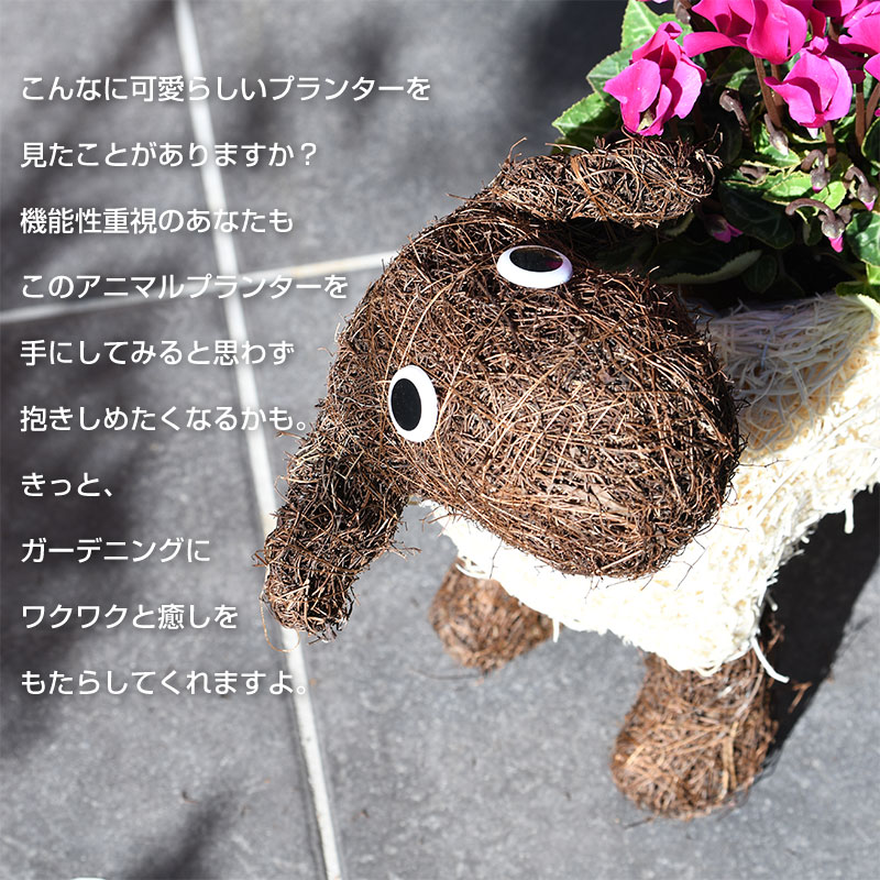 英国SmartGardenガーデンアニマルプランターシープ(ひつじ)鉢植えガーデニング