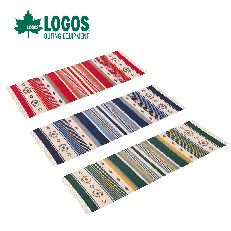 楽天市場】ロゴス logos ラグ コット ラグマット ネイティブ柄 一人用