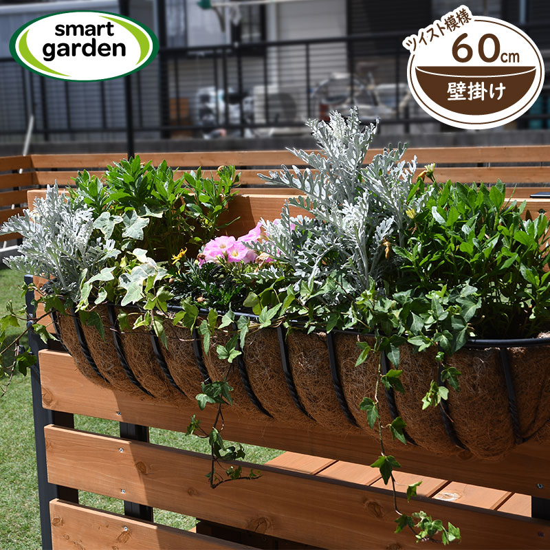 楽天市場】英国ブランド Smart Garden 壁掛けハンギングバスケット
