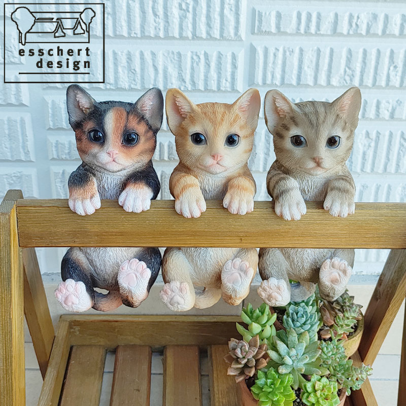 (みっちゃんさん専用)ネコ置物 楽天市場】ひっかけねこ 猫 ネコ みーちゃんねこの置物