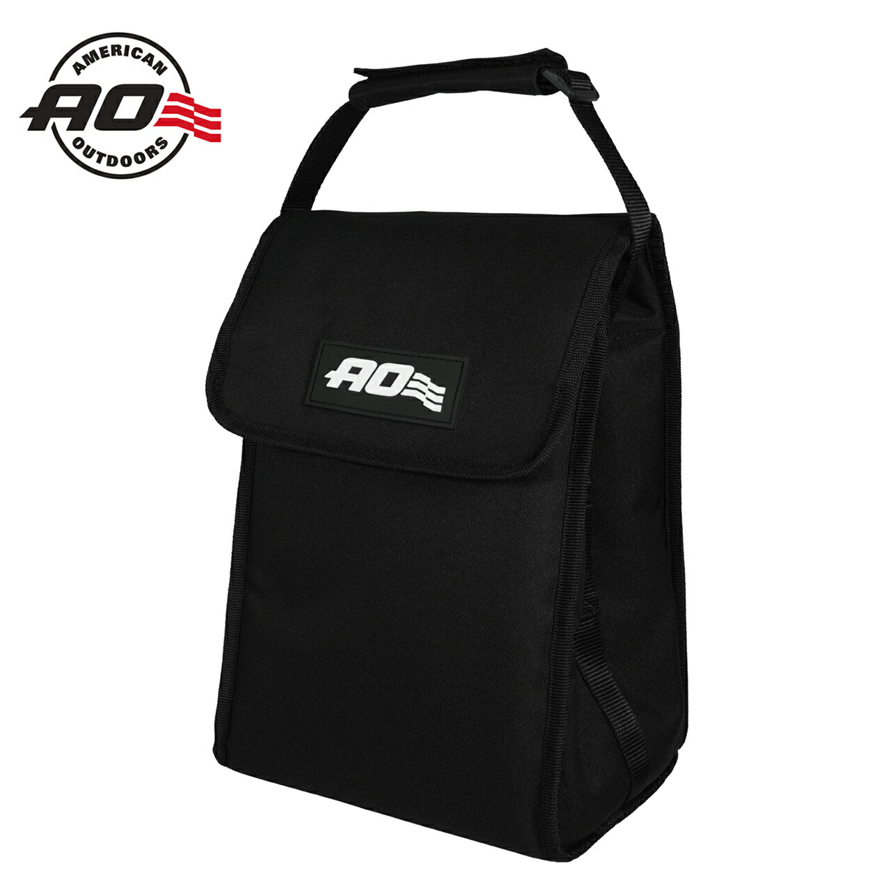 AO Coolers エーオークーラーズ フラップリッド ランチクーラー 8L BK ブラック  保冷力