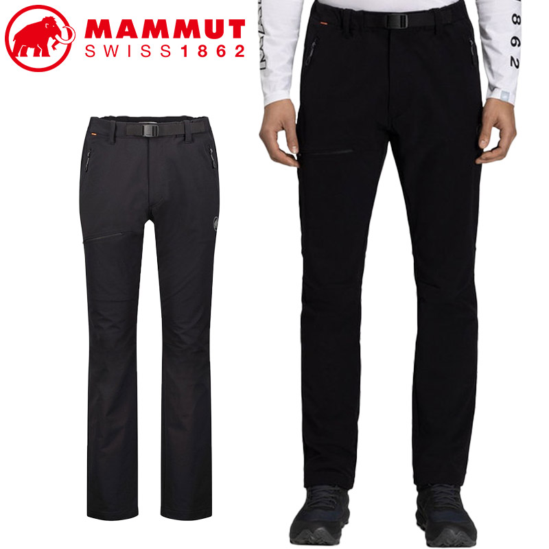 【継続期間押さえる大売り出し】【日本定め事インポート売りわたす品】MAMMUT マムート Yadkin 2.0 SO Pants AF Men ヤドキン 2.0 ホンブルグ帽甲殻 ズボン下 アジアン相応う メンズ S大きさ M大きさ 黒いこと アウトドア御召しもの