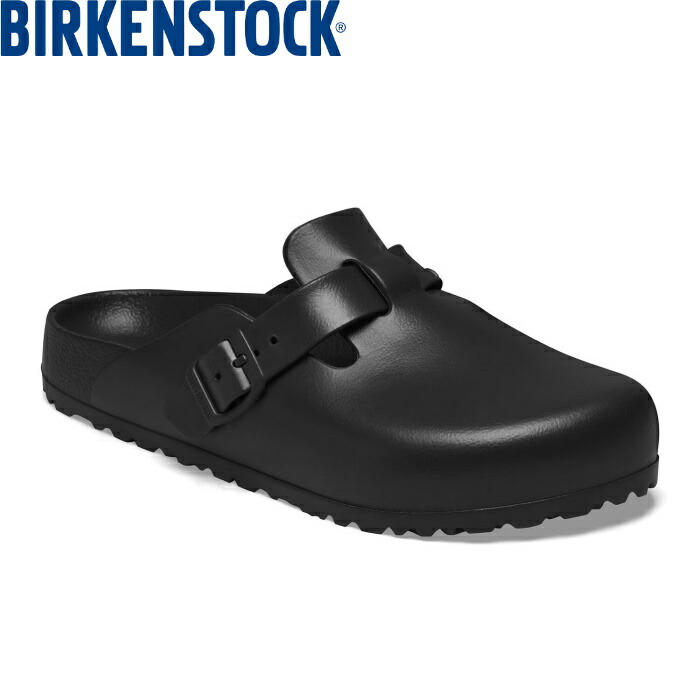 【2026SS再入荷】BIRKENSTOCK ビルケンシュトック ボストン EVA ブラック ナロー幅 幅狭 コンフォートサンダル クロッグ サボ シューズ 靴 超軽量 定番 レディース Boston　0127103　[ポイント10倍]｜alo ONLINE SHOP