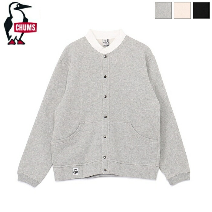 【SALE 20%OFF】CHUMS チャムス メンズ フルスナップハリケーントップ スウェット トップス 定番 シンプル カジュアル Full Snap Hurricane Top　CH00-1515