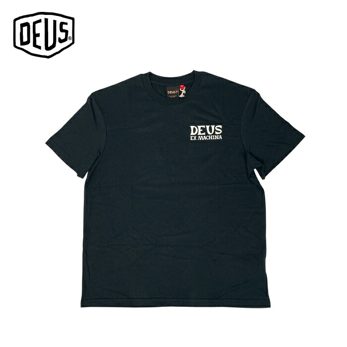 【2026SS新作】Deus Ex Machina デウス エクス マキナ CHINOOK TEE メンズ 半袖 Tシャツ プリント ブラック 黒　D261MTS324　[ポイント10倍] 7,480円