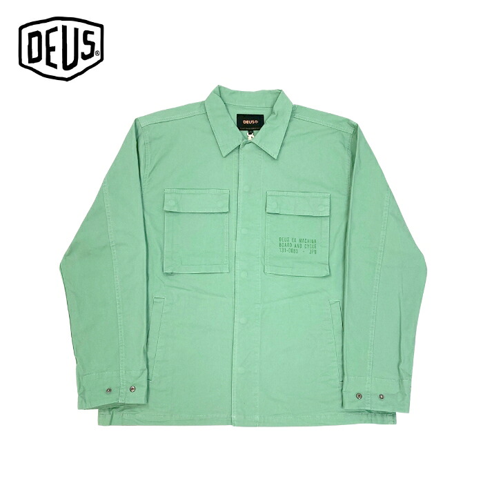 【SALE 30%OFF】Deus Ex Machina デウス エクス マキナ TOMMY POPLIN SURF SHIRT メンズ トミー ポプリン サーフ シャツ ジャケット ロングスリーブ DMP255118