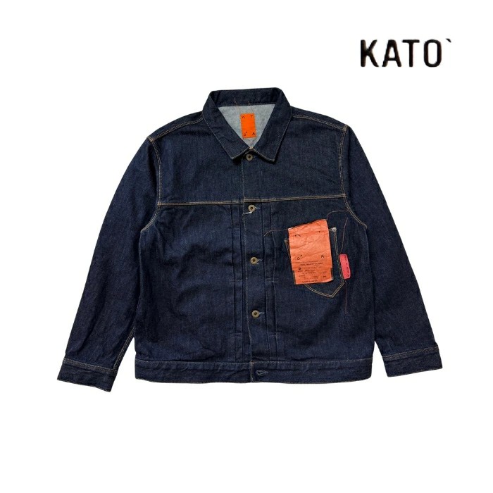 KATO' カトー デニム ジャケット アウター インディゴ メンズ KJ2434001　[ポイント10倍]｜alo ONLINE SHOP