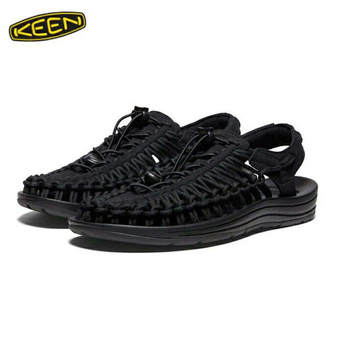 【SALE 10%OFF】KEEN キーン レディース ウィメンズ ユニーク スニーカー サンダル シューズ 靴 WOMENS UNEEK Black/Black　1014099