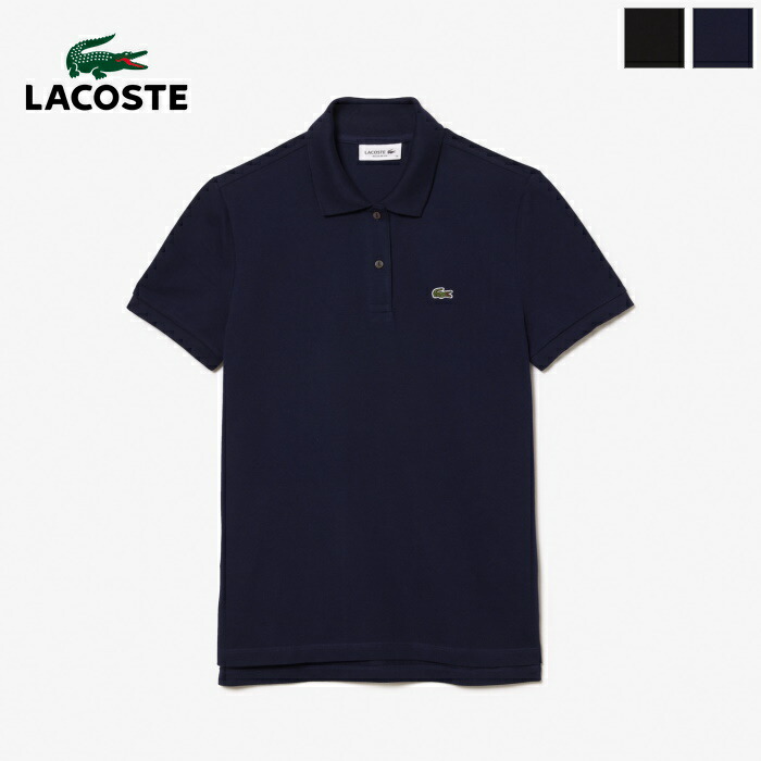 【SALE 20%OFF】LACOSTE ラコステ コットン100% ピケ ポロシャツ 半袖 トップス 定番 シンプル カジュアル スポーツ オフィス デイリーウェア レディース PF7839J-99 2026SS再入荷|alo ONLINE SHOP