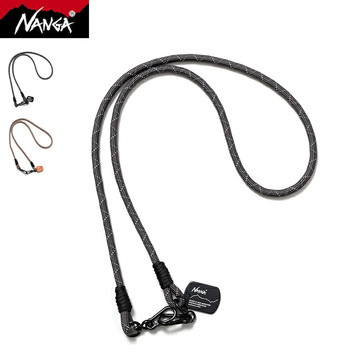 NANGA ナンガ キャニオンロープ ロングストラップ アウトドア カラビナ付き CANYON ROPE LONG STRAP　N2502-3Z311Z　[ポイント10倍]