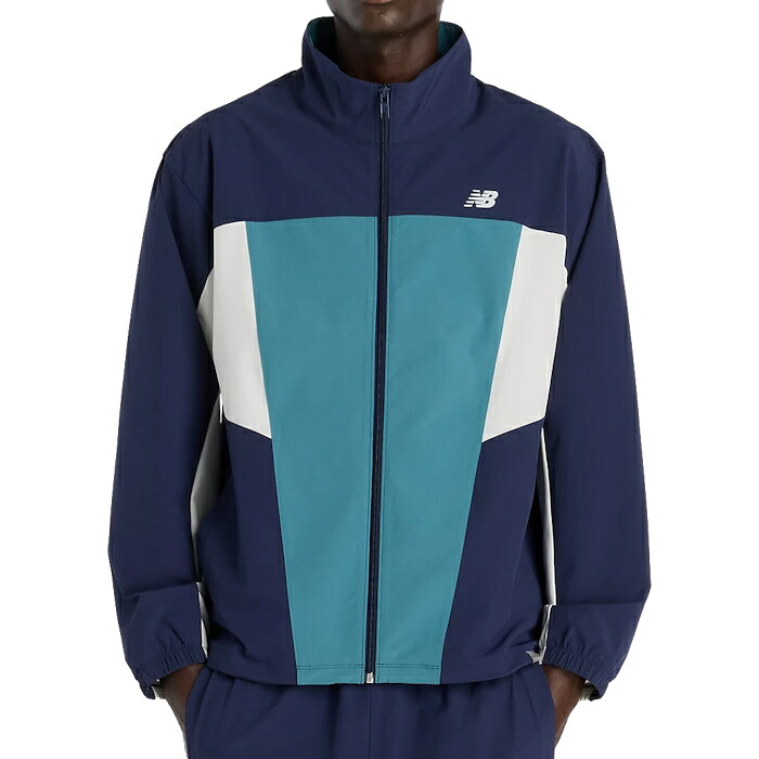 【2026SS新作】New balance ニューバランス レディース ウーブントラックジャケット フルジップ アウター ジャージ カジュアル スポーツ　MJ61H33OTNV　[ポイント10倍]