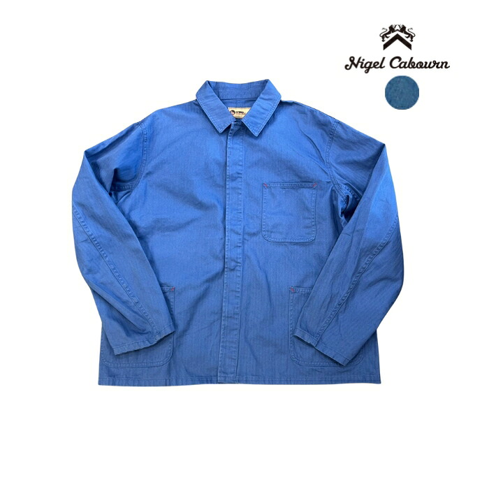 【SALE 30%OFF】Nigel Cabourn ナイジェルケーボン JK01 HB FACTORY COAT JK01 ヘリンボーン ファクトリーコート ジャケット　80501330000
