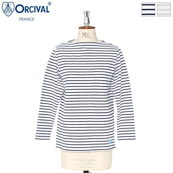 【2026SS新色】ORCIVAL オーシバル オーチバル レディース コットンロード ボートネック フレンチバスクシャツ ボーダー ロンT 長袖Tシャツ CLN BOAT NECK L/S P.O.　B211　[ポイント10倍]