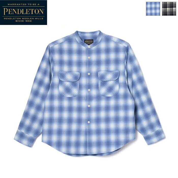 【SALE 20%OFF】PENDLETON ペンドルトン ユニセックス ドルマンシャツ チェック トップス 5475-1101|alo ONLINE SHOP