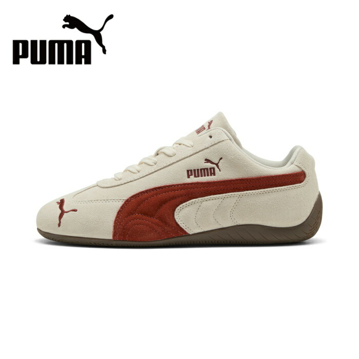 【SALE 20%OFF】PUMA プーマ ユニセックス スピードキャット OG スニーカー アルパインスノー ローカット ライフスタイルシューズ 靴 カジュアル メンズ レディース　398846_85 Alpine Snow-Gum｜alo ONLINE SHOP