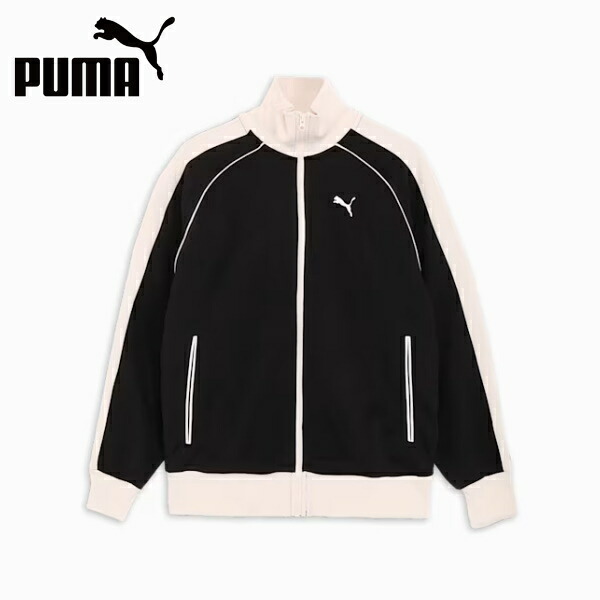【2026SS新作】PUMA プーマ ユニセックス T7 トラック ジャケット JP ブラック アウター カジュアル スポーティ スポーツ デイリーユース メンズ レディース　631209_01 PUMA Black　[ポイント10倍]