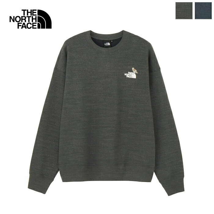 【SALE 20%OFF】THE NORTH FACE ザ・ノース・フェイス ズーピッカークルー スウェット トレーナー トップス シマフクロウ刺繍 カジュアル アウトドア デイリーユース ユニセックス　NT12536　日本正規代理店商品