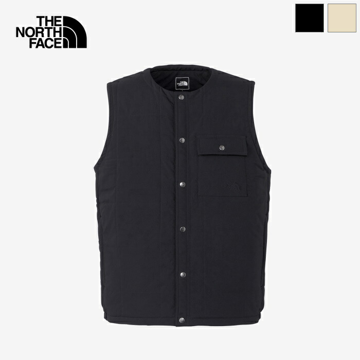 ザノースフェイス　メドウウォームベスト M ブラック　NY32230 THE NORTH FACE ノースフェイス クルーネック メドウ ウォーム