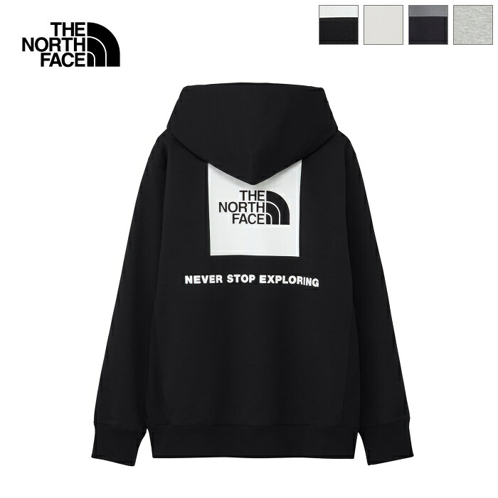 【SALE 20%OFF】THE NORTH FACE ザ・ノース・フェイス ユニセックス バックスクエアロゴフーディ プルオーバー スウェットパーカー トップス 軽量 アウトドア デイリーユース Back Square Logo Hoodie　NT62533　日本正規代理店商品