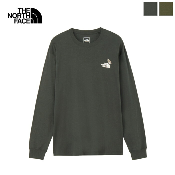 THE NORTH FACE ザ・ノース・フェイス ロングスリーブズーピッカーティー 長袖Tシャツ ロンT トップス シマフクロウ刺繍 カジュアル キャンプ アウトドア ユニセックス　NT82536　日本正規代理店商品　[ポイント10倍]