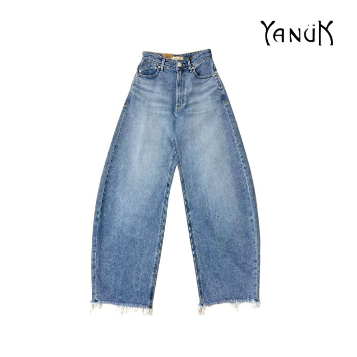 楽天市場】YANUK ヤヌーク パンツ レディース ワイド デニム フレア