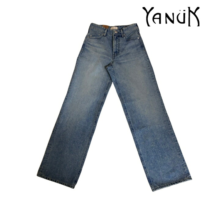 【2026SS新作】YANUK ヤヌーク レディース ストレート GINA パンツ ボトムス シンプル カジュアル　57162032　[ポイント10倍]