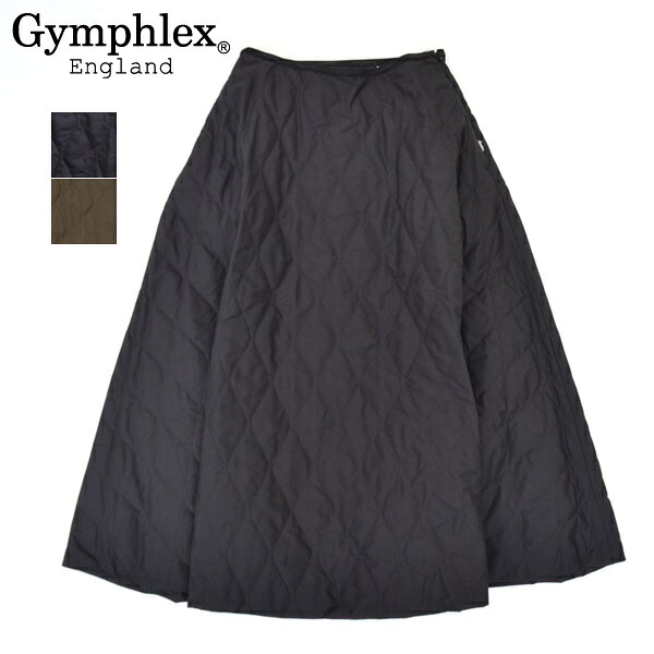レディース　Gymphlex　ジムフレックス　フレアスカート　キルティングロングスカート　スカート　GY-F0066TTF