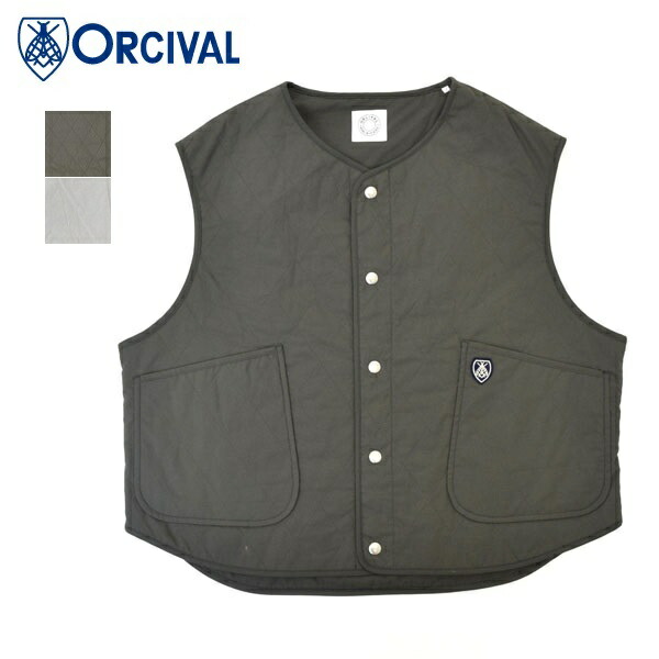 レディース ORCIVAL  オーシバル オーチバル インスレーションキルトベスト キルティングより良い OR-A0574MTY