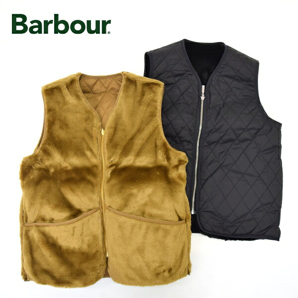 レディース Barbour バーブァー バブアー Barbour Quilting Fur Reversible Liner Vest キルティング ファー リバーシブル ライナー ベスト 242LGI0180