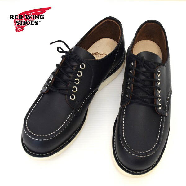 メンズ　REDWING　レッドウィング　Classic Moc Oxford クラシックモック オックスフォード アメリカ製　BLACK 8090