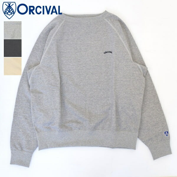 メンズ ORCIVAL  オーシバル オーチバル ボートネックプルオーバー BOAT NECK PULLOVER ティーシャツ 汗水 OR-C0430MAZ
