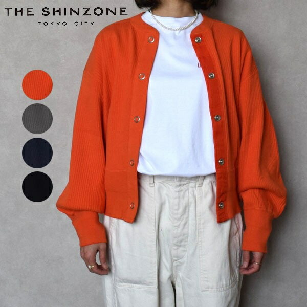 レディース THE SHINZONE ザ シン地域 CAPELIN CD CAPELIN CARDIGAN ケープリンカーディガン ジレー 25MMSCU19
