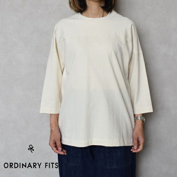 レディース　ORDINARY FITS　オーディナリーフィッツ　クルーネック　カットソー　Tシャツ 303-125 10,868円