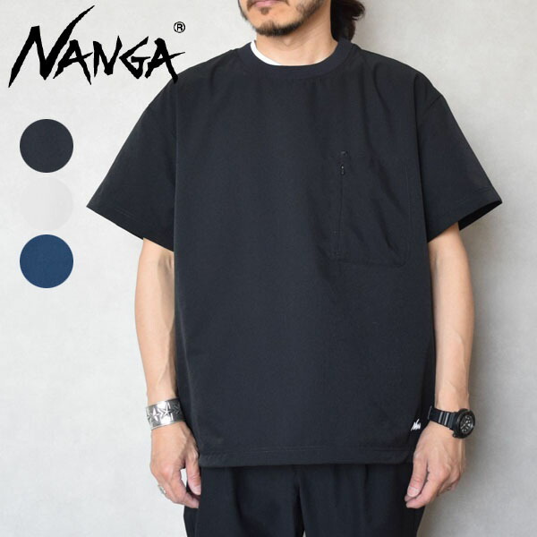 メンズ　NANGA　ナンガ　DotAir COMFY TEE　ドットエアー(R) コンフィー Tシャツ　カットソー 半袖　N2500-1J300A
