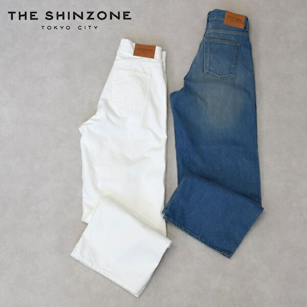 レディース THE SHINZONE ザ シンゾーン ROBINSON DENIM PANTS  ロビンソンデニム パンツ ホワイトデニム ジーパン デニム 25MMSPA07