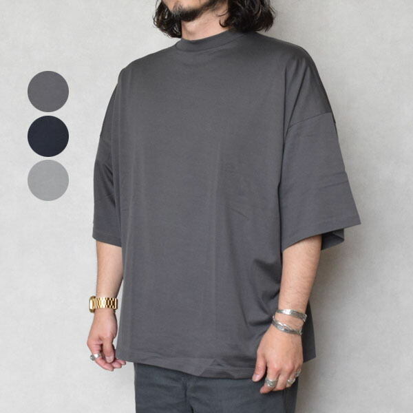 handvaerk ハンドバーク コットン 60/2 S/S TAPERED BIG T-SHIRT 60/2ショートスリーブテーパードビッグTシャツ 半袖Tシャツ 6525