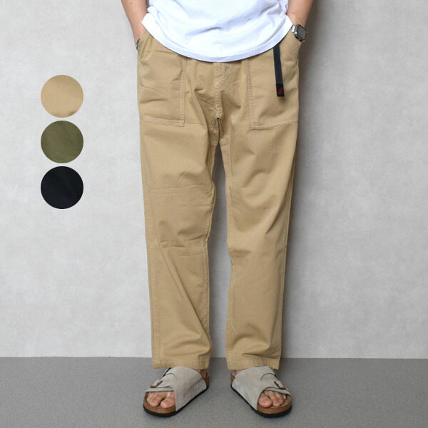 メンズ　Gramicci　グラミチ　LOOSE TAPERED RIDGE PANT ルーズテーパード リッジパンツ　ワークパンツ　イージーパンツ　G114-OGT｜倉敷ビッグアメリカンショップ