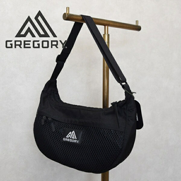ユニ一発やる 御徒面子 GREGORY グレゴリー  ショルダーバッグ SATCHEL M V3 黒いことメッシュ CLAS BAGS 1545034867