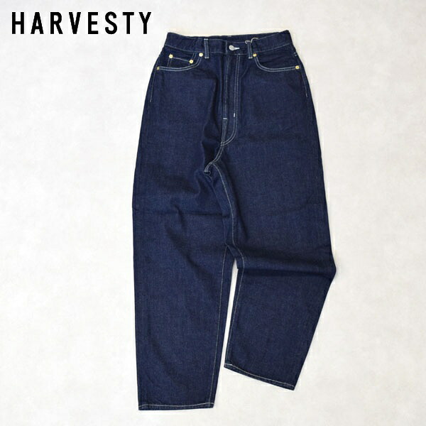 楽天市場】HARVESTY ハーベスティ ルーズトラウザーデニム A12012