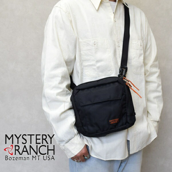 バッグ　MYSTERY RANCH　ミステリーランチ DISTRICT4 ディストリクト4 ショルダーバッグ　Black　112767-001-00 19761507