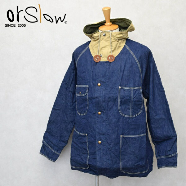 メンズ Orslow オアスロウ SIERRA DESIGNS (シェラデザインズ) × ORSLOW (オアスロウ) COVERALL 上衣 81-6143-81