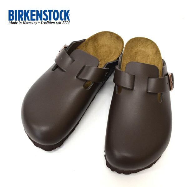 レディース　BIRKENSTOCK　ビルケンシュトック　サンダル ボストン BOSTON ダークブラウン ナロー幅 0060103