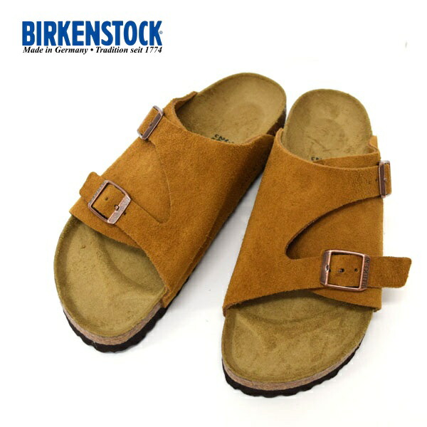 Birkenstock ビルケンシュトック　チューリッヒ　モカ　サンダル 39 ビルケンシュトック BIRKENSTOCK Zurich SFB VL【レギュラー幅