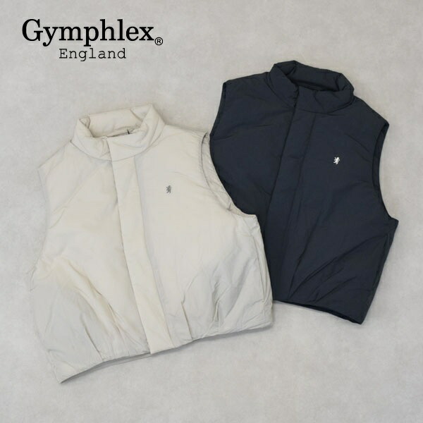 レディース Gymphlex体操場フレックス 遊撃手限りない SHORT VEST ナイロンタフタ 遊撃手中綿限りない  GY-A0723NWT ベスト・ジレ-レディースファッション-トップス
